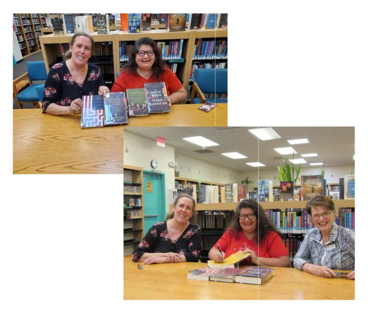 Book Donation to Huachuca City Public Library, Fall 2022