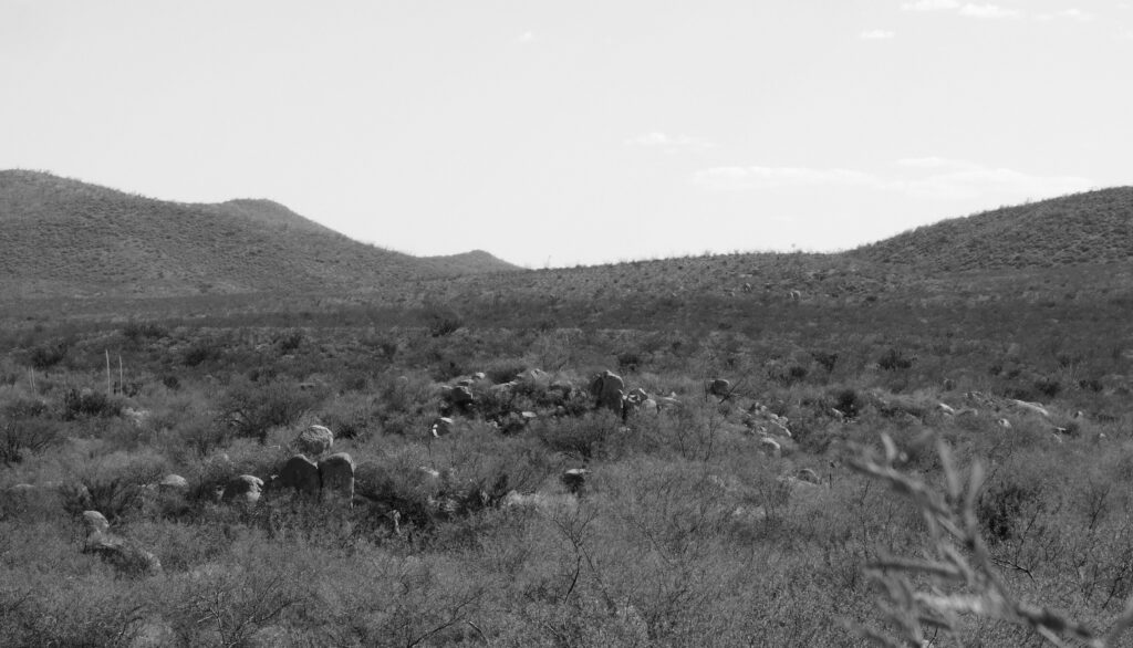 Rocks Near Scheiffelin Monument in Tombstone, Arizona